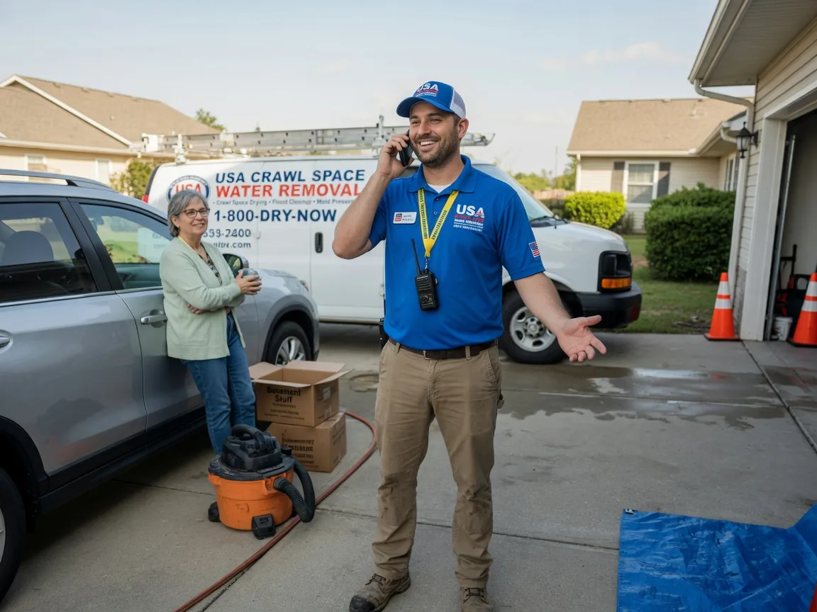 Crawl Space Water Removal Ravenden Springs, AR FAQs